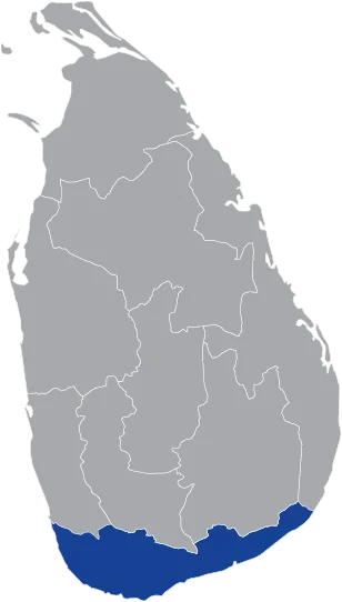 Southern Province Map